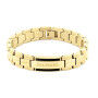 Men's Bracelet Tommy Hilfiger PARKER Stainless steel Golden