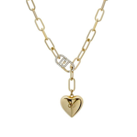 Ladies' Necklace LIU JO LJ2790 Golden